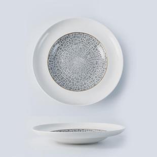 2024新款骨瓷位上冷菜盘酒店高端餐盘特色菜盘子高级餐厅陶瓷餐具