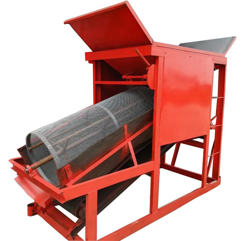 振动筛沙机203050型滚筒沙场小型筛沙机移动震动筛沙机