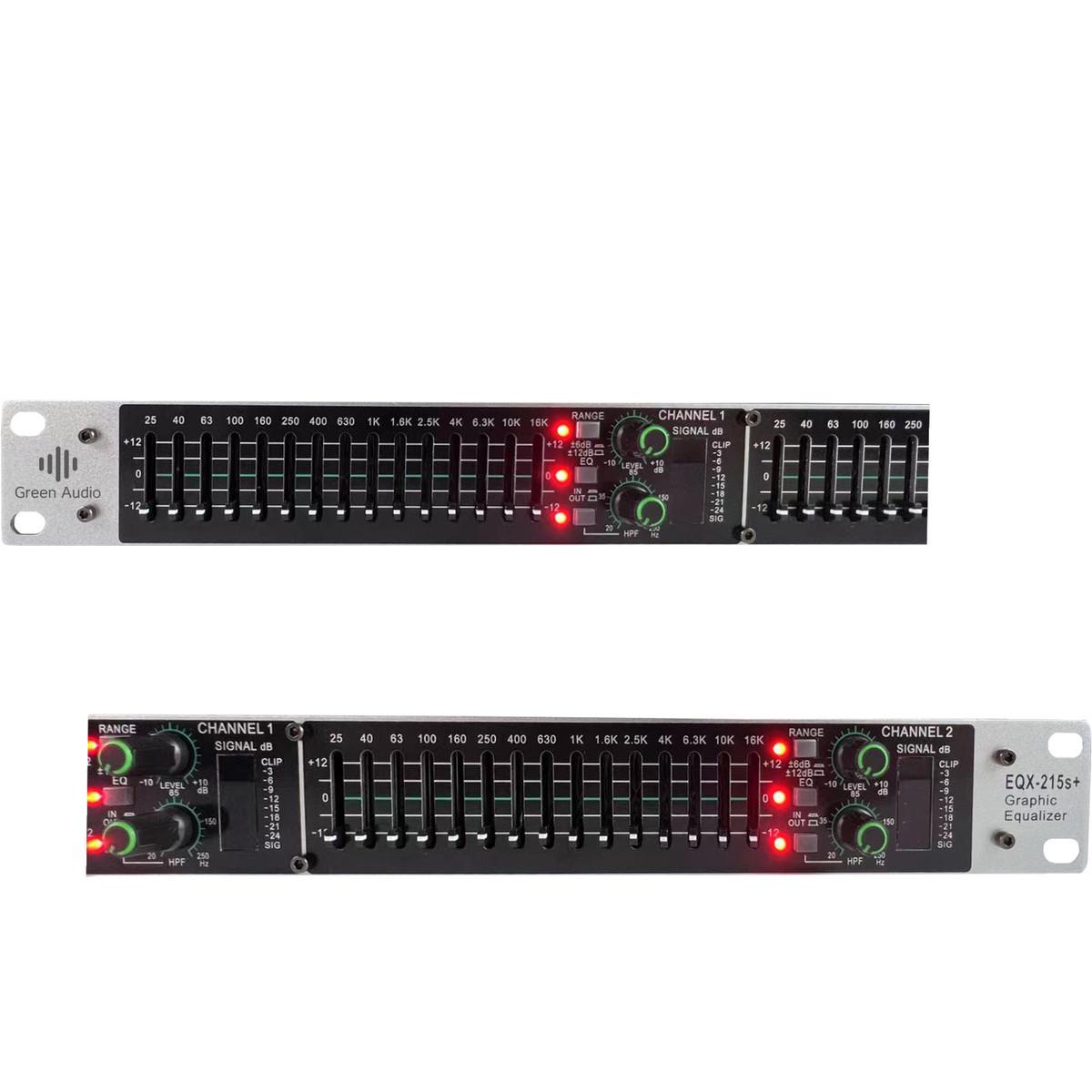热销gax-eq215s均衡器平衡双15频段均衡器功率有源数字音频声音处