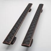 对装 黑色大门把手320孔距 木门ktv酒店别墅玻璃门大拉手对开门欧式