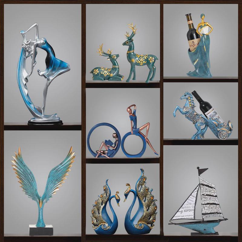 vhm7vhm7客厅摆件新房子酒柜现代轻奢家居装饰品电视柜大气上档次