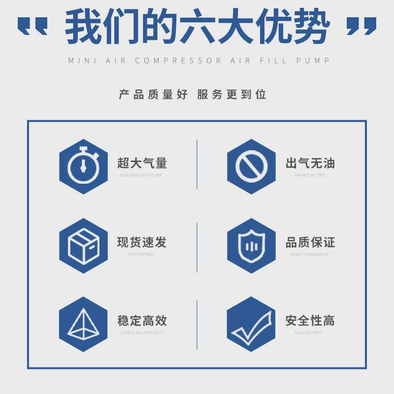 消防潜水空气压缩机移动正压填充空压机小巧便捷低噪空气式泵气泵