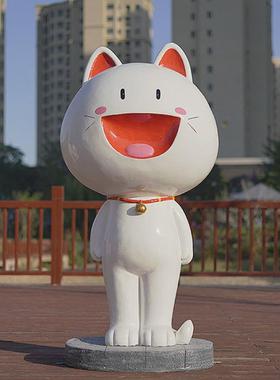 商场美陈玻璃钢动物飞天小猪摆件雕塑购物广场售楼处景观橱窗彩绘