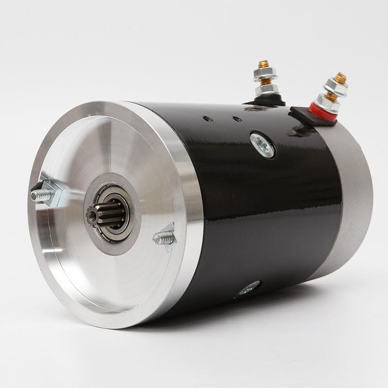 供应厂家12v1.6kw、24v48v2.5kw直流电机动力单元电机铜线机芯