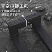 不锈钢拉手哑黑玻璃门拉手门把手双弯大门拉手长拉手五金厂家直供