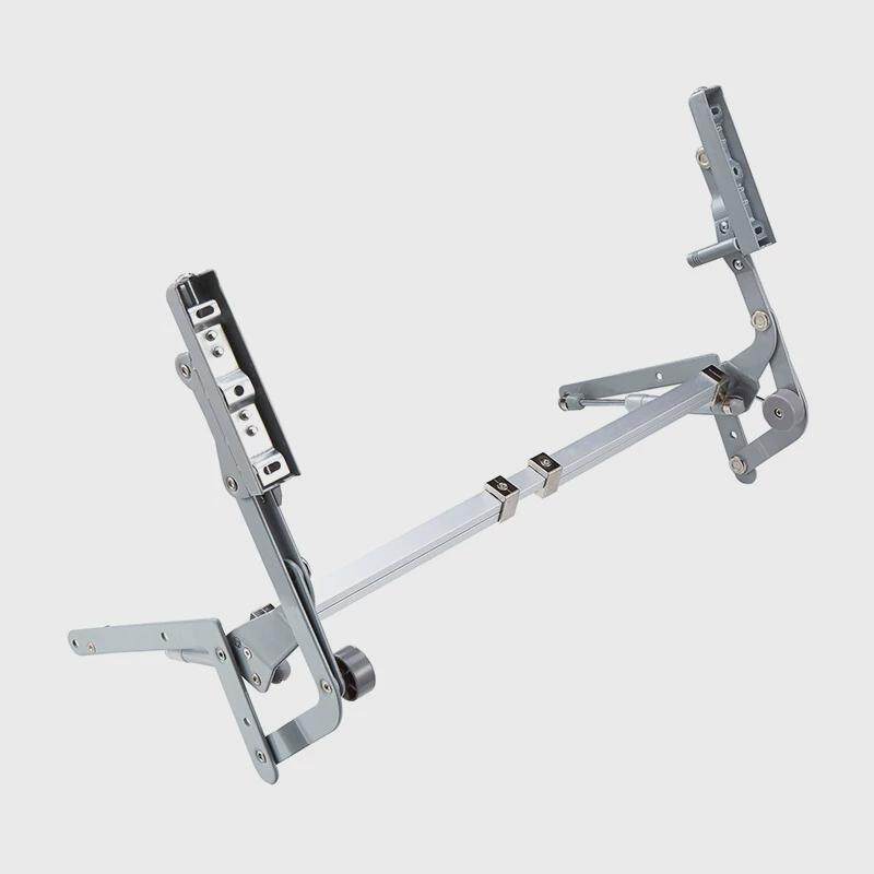 翻上平移门支撑微波炉支架吊柜橱柜门配件支撑气压杆支架柜门支撑