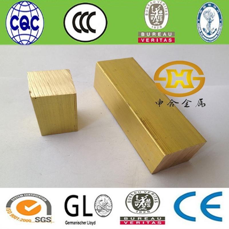 h59/h62方铜条铜块黄铜排黄铜实心扁条铜板条切割折弯打孔加工