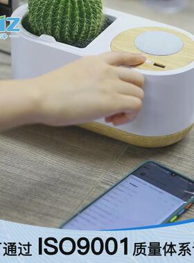 批发厂家创意音乐花盆z302懒人自吸水花盆园艺新品创意商务礼品