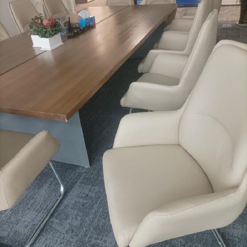 会议室电脑椅职员椅办公会客接待椅子弓形客人椅轻奢班前久坐