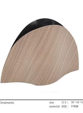 摆件不锈钢冰桶香槟红酒酒柜样板房家具店装饰品软装现代家居轻奢