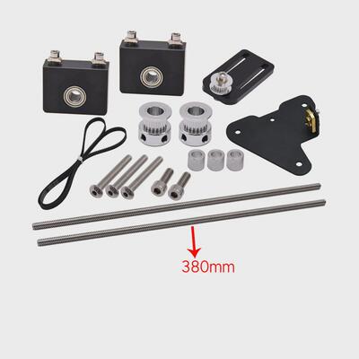 3d打印机配件cr-10/ender3双z轴双套件升级z轴丝杆升级不带电机