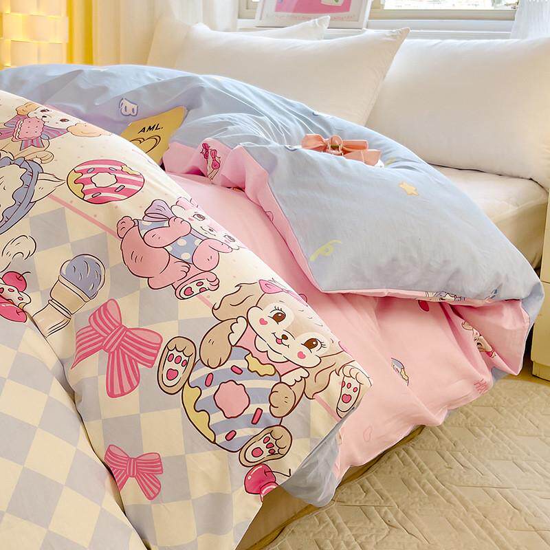 厂家直销特价纯棉单品被套斜纹棉学生宿舍全棉单被套批发一件代发