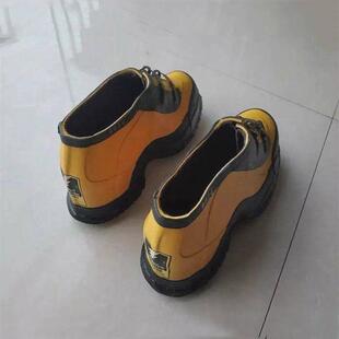 带电作业51530绝缘套鞋黄色低帮深根绝缘鞋防触电绝缘鞋套