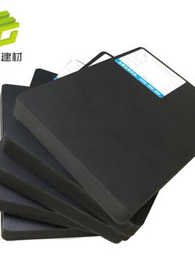 厂家定制5mm结皮高密度黑色8mmPVC供挤板可做相册建筑装修材料