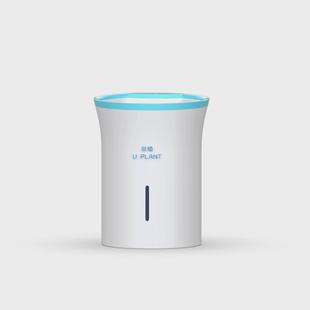 新品白色简约桌面绿植个性摆件盆栽自动浇水补光悠植智能懒人花盆