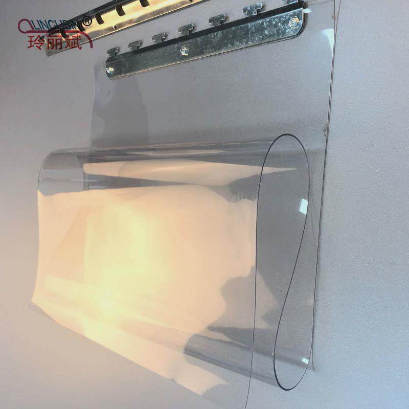 空调门帘38防风宽幅软门帘透明pvc塑料隔断冬季保暖家用厨房厘米