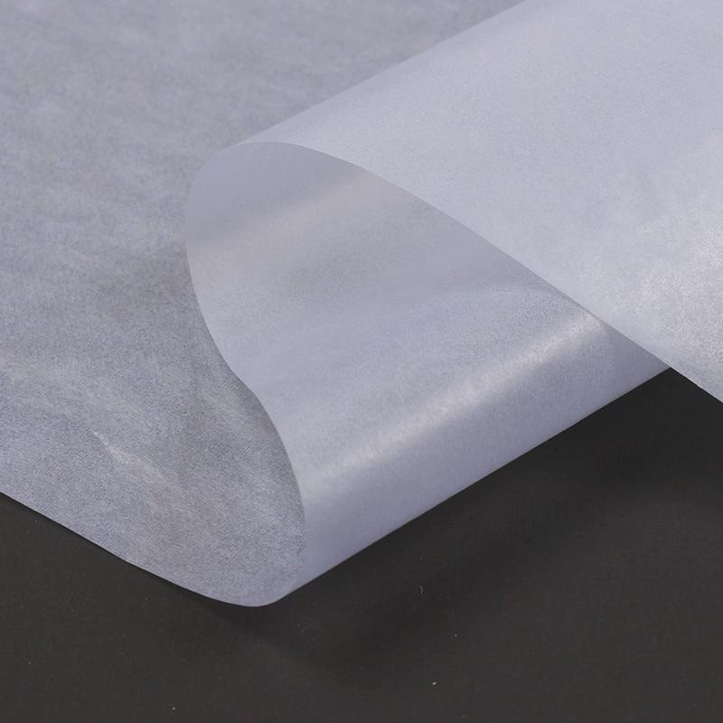 20克蜡光纸批发衣服半白色包装纸透明纸防潮内衬纸蜡光纸20g