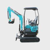 可定做钩机微型型园林工程农用中大挖掘机75挖机小型挖掘机