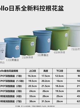 工厂直销种果15加仑加厚花盆全新料控根46cm口径特大号树藤本月季
