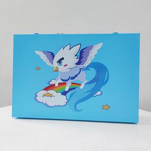 严选145PC画笔蜡笔绘画套装儿童小学生礼品画水粉颜料水彩笔套装