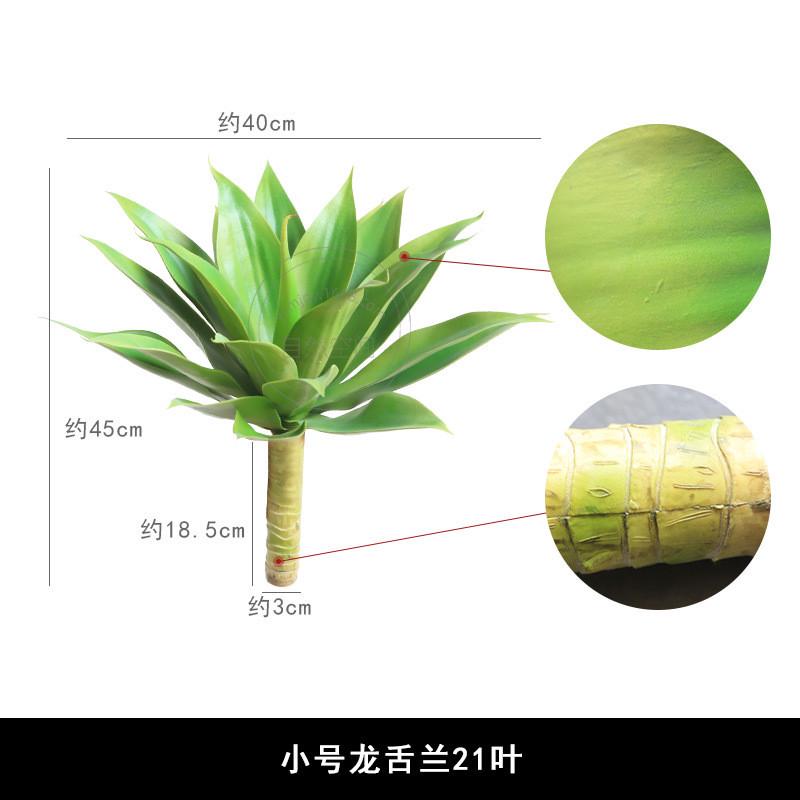 仿真芦荟龙舌兰剑麻沙生植物小棵绿植家居门店景堆造景装饰盆栽