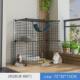 猫笼子家用别墅超大自由空间室内带厕所猫屋猫舍双层小型猫咪猫窝