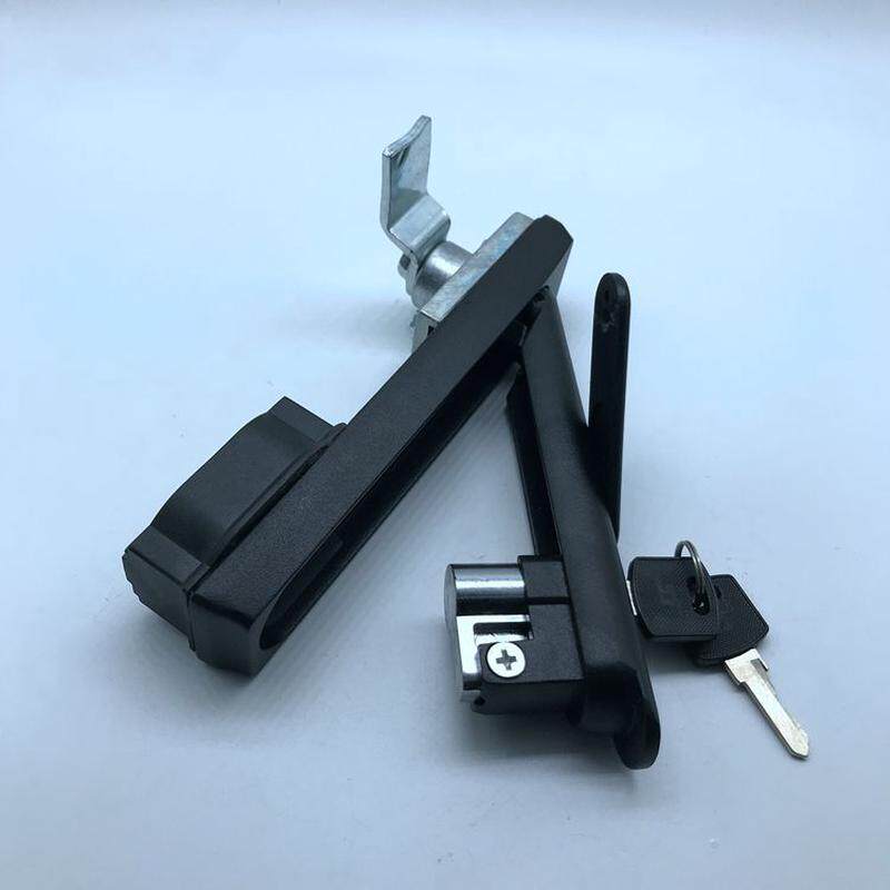 MS840-2黑色生久平面锁，电柜门锁，高低压开关柜锁，机箱机柜锁