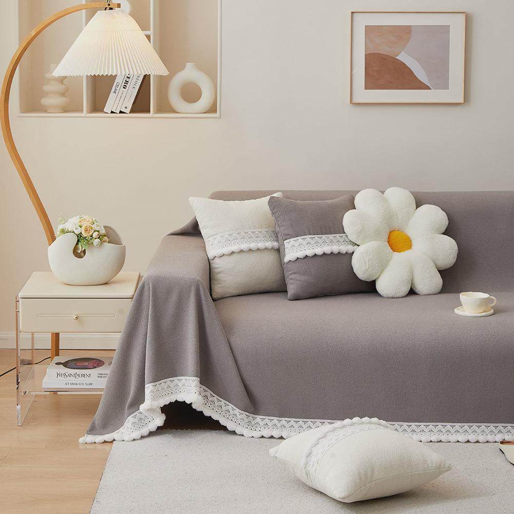 防水隔尿防猫爪防尘简约圈圈纱沙发巾全盖式套罩万能全包四季通用,居家布艺,沙发垫,淘宝优惠券,粉丝福利购,淘宝优惠卷