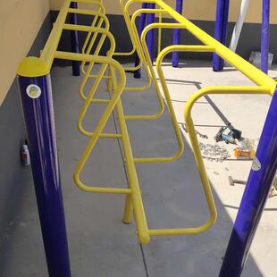 小区健身器材室外户外公园广场社区老年步道扭腰体育铁索桥呼啦桥