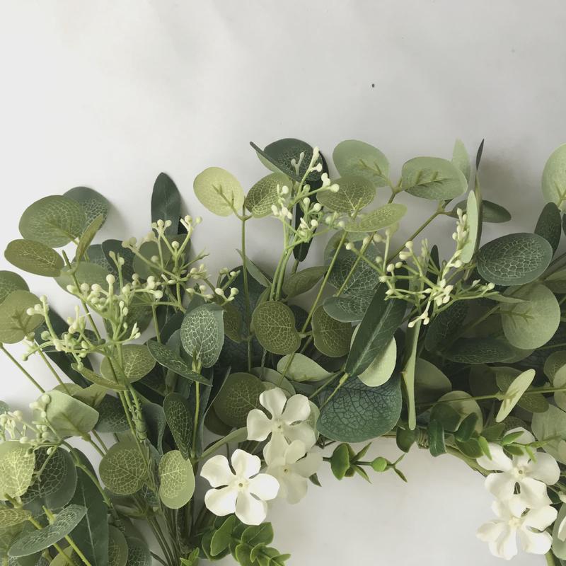 四季装饰花环春天花环简单清新庆典节日搭配花环门挂花环装饰花环