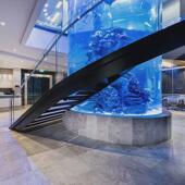 厂家直销大型异形鱼缸亚克力水族箱体生态景观缸体精品亚克力缸