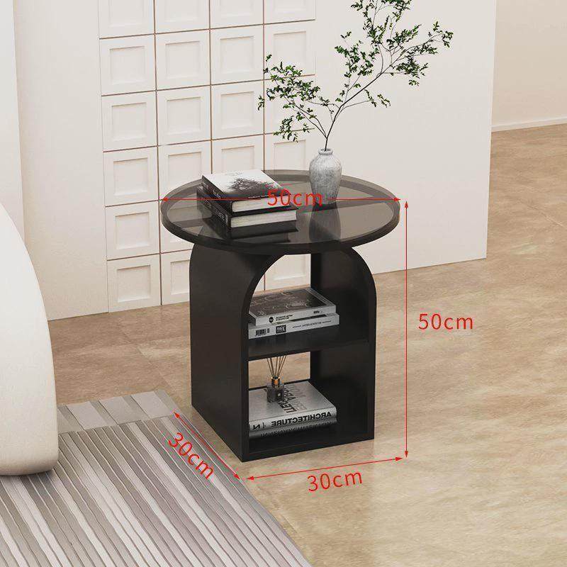 轻奢铁艺沙发边几小茶几家用客厅桌简约玻璃茶角几圆形新品床头柜,住宅家具,角几/边几,淘宝优惠券,粉丝福利购,淘宝优惠卷