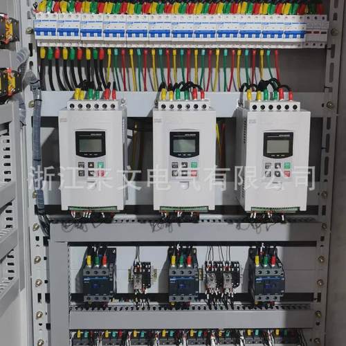 各恒压供水控制柜定制元器件快速报价一拖三恒压供水全变频控制柜