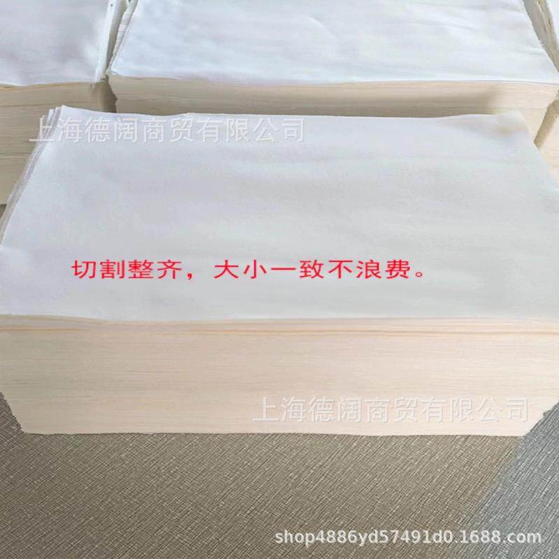 标准尺寸擦拭布白色工业擦机布全棉抹布机器油吸水不掉毛碎布擦吸
