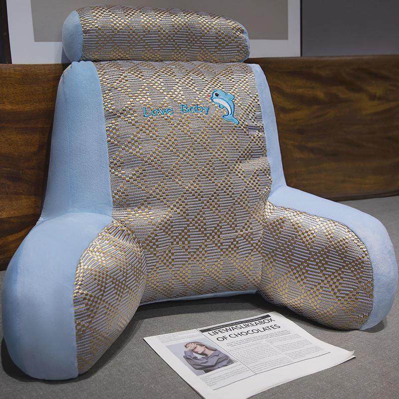 床头护腰靠垫夏季凉席腰枕学生宿舍床上看书加高靠枕沙发冰藤靠背,居家布艺,靠垫/抱枕,淘宝优惠券,粉丝福利购,淘宝优惠卷