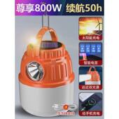 神鱼露营灯太阳能户外灯超亮长续航帐篷灯应急灯充电挂灯野营灯