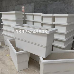 户外防晒玻璃钢公路花盆高架桥种植花箱纤维市政路旁绿化天桥花槽