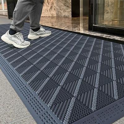 入户门垫进门防尘地毯室外免洗门口防滑地垫商用除尘防水拼接脚垫