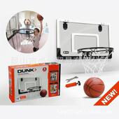 跨境挂门篮球板免打孔透明悬挂篮板45CM儿童透明壁挂式 篮球板