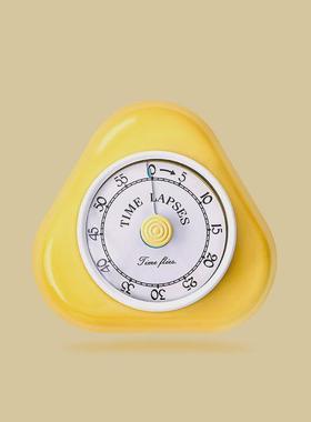 三角时间磁吸金属管理器机械提醒器学生厨房带磁倒计时器timer