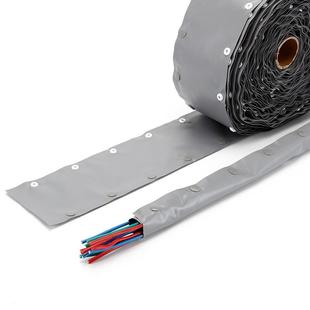 pc扣式结束带粘式结束带魔术贴线束结束带套管电线保护套式管批发