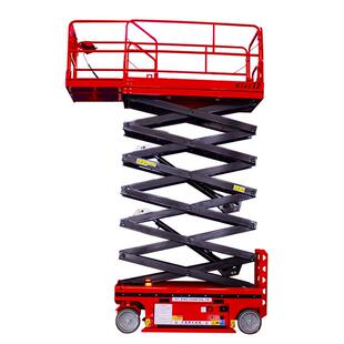 自行走6-14米液压升降平台电动登高升降机作业车剪叉式全自行检修