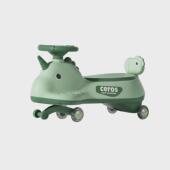 儿童扭扭车防侧翻万向轮静音闪光轮滑行可坐大人充电男女孩溜溜车