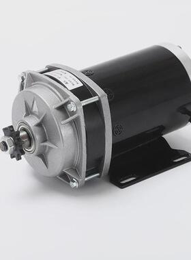 【有】24v500w定制刷直流减速电机低噪音电动机永磁中置电机