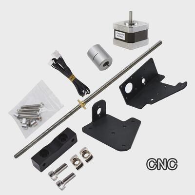 3d打印机配件双z轴升级丝杆套件带电机ender3/cr10联轴器热套件端