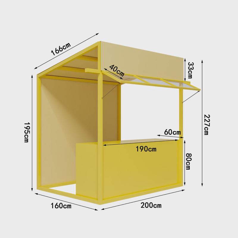市集商业街展示架摆摊架子商场活动棚创意户外网红移动地摊促销架