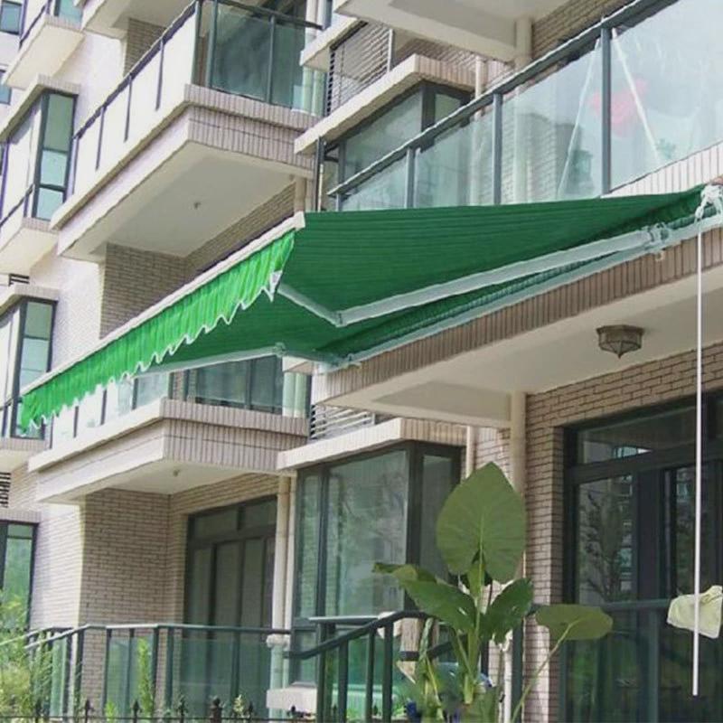 铝合金遮阳棚自动电动遮阳篷户外伸缩式遮阳门店雨棚防商铺雨棚
