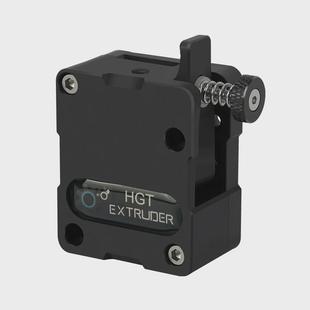 hgt送料齿轮挤出机减速双齿轮双软性耗材可用3d打印机配件