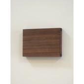 6b76实木logo刻可黑胡桃开关保护套门牌装 饰画滑轨开关贴 饰遮挡装