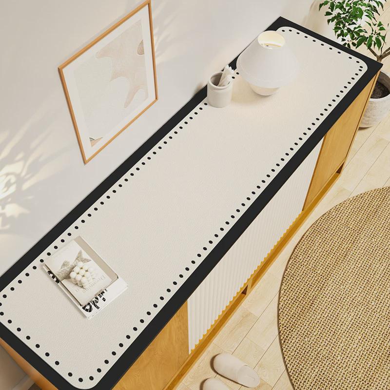 a6l餐边柜桌垫防脏茶几垫厨房酒柜桌布台面电视柜保护垫玄关鞋柜